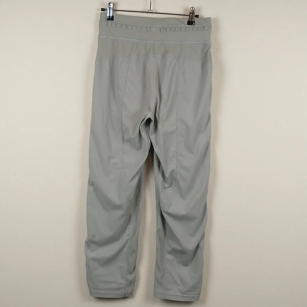 Lululemon Dance Studio Crop 25" Silver Drop 4 Mid Rise Pull On Drawstring - Picture 10 of 16